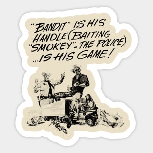 Bandit Quote Sticker